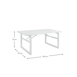 Hot Mesa De Exterior Vevi, 160 X 90 Cm Muebles De Jardin
