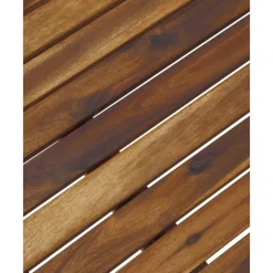 Outlet Mesa Para Exterior De Madera De Acacia Bo, 100 X 60 Cm Muebles De Jardin