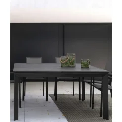 Discount Mesa Para Exterior Extensible Konnor, 110-160 X 160 Cm Muebles De Jardin