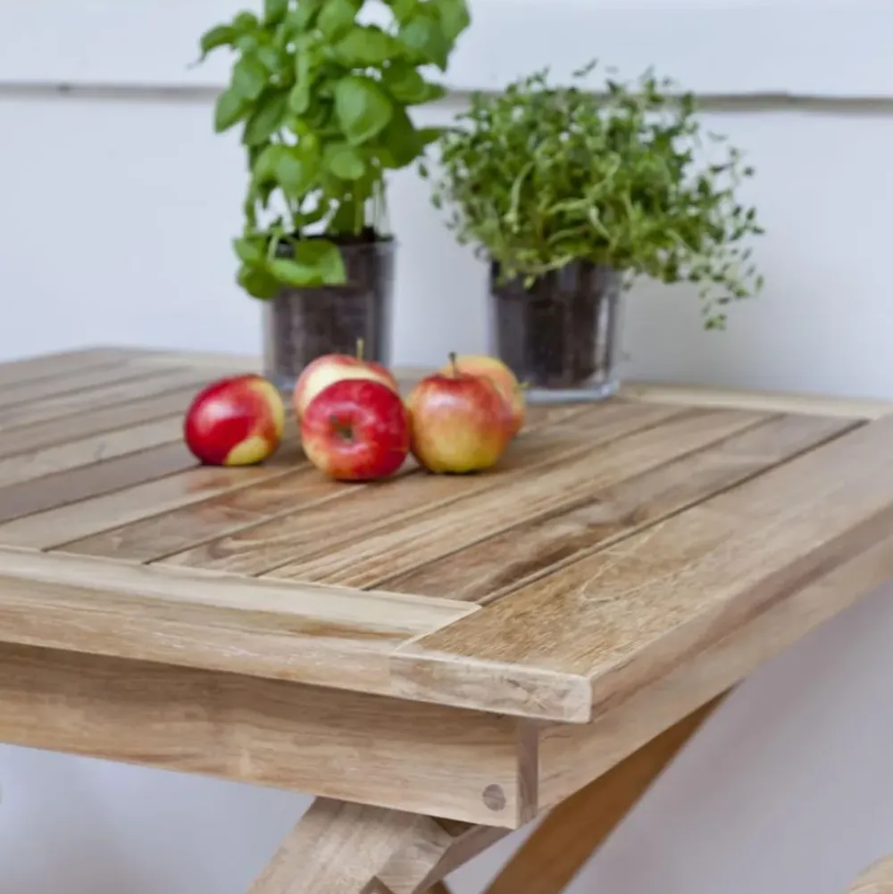 Hot Mesa Plegable De Madera De Teca Para Exterior York Muebles De Jardin
