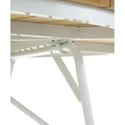 Online Mesa Redonda Para Exterior De Madera De Teca Hard & Ellen, Tamanos Diferentes Muebles De Jardin