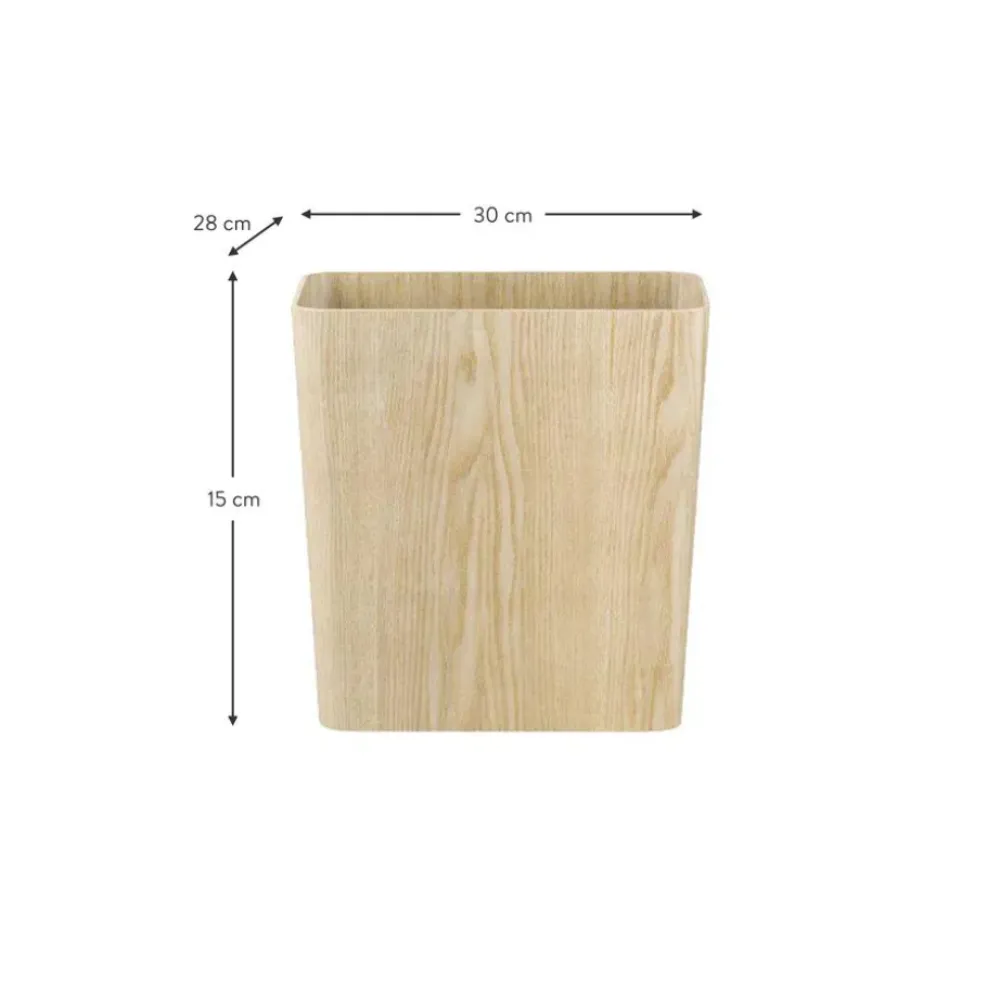 Online Papelera De Madera Wilo Cestas