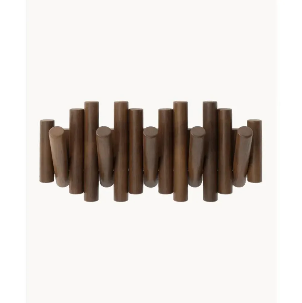 New Perchero De Pared De Madera De Pino Picket Percheros