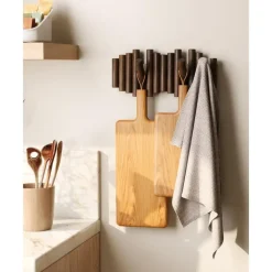New Perchero De Pared De Madera De Pino Picket Percheros