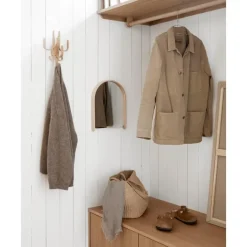 Outlet Perchero De Pared De Madera De Roble Woody Percheros