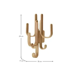 Outlet Perchero De Pared De Madera De Roble Woody Percheros