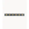 Hot Perchero De Pared De Madera Edgy, 6 Ganchos Percheros