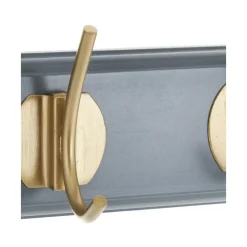 Hot Perchero De Pared De Madera Edgy, 6 Ganchos Percheros