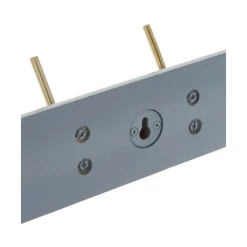 Hot Perchero De Pared De Madera Edgy, 6 Ganchos Percheros
