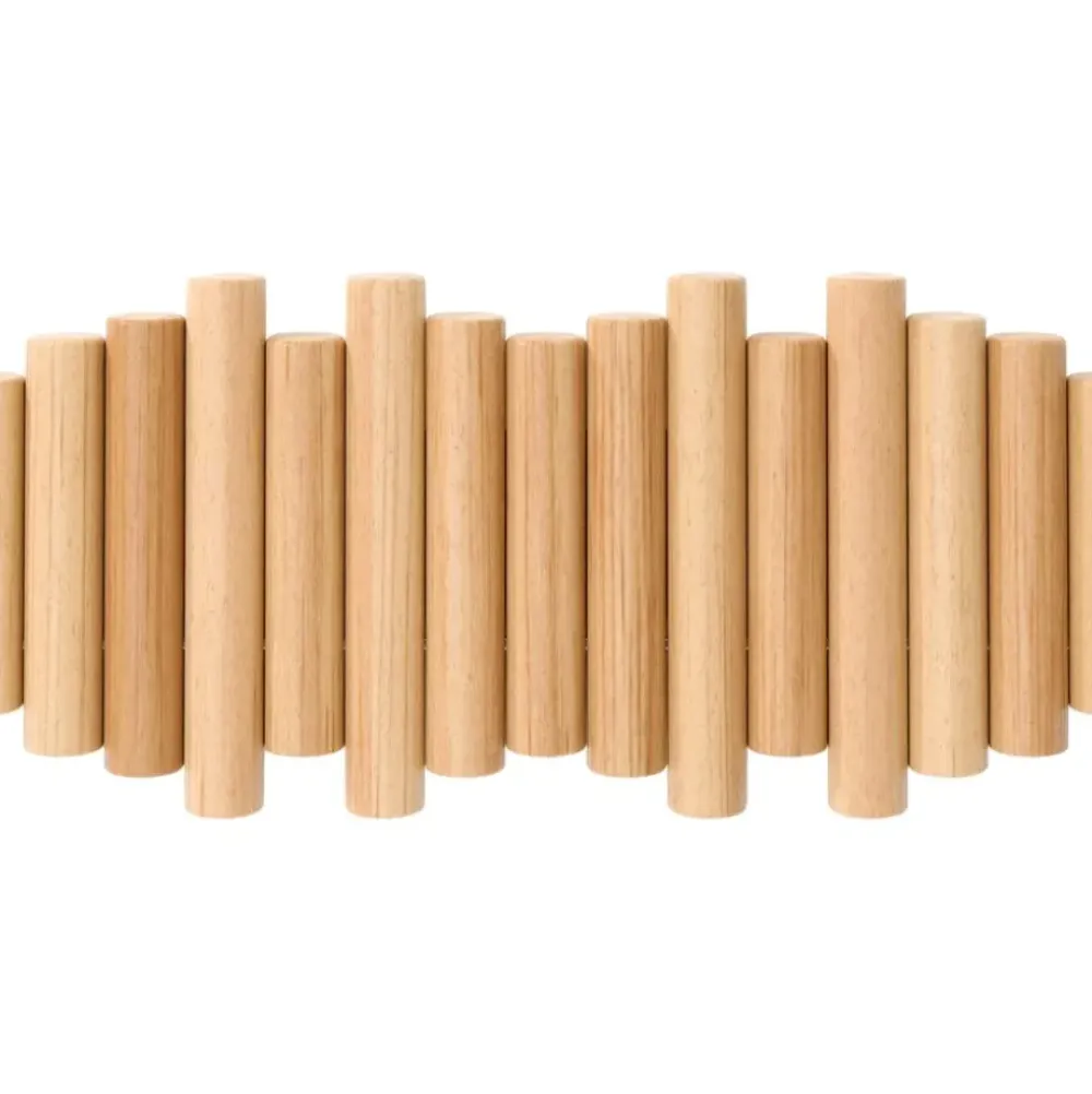 New Perchero De Pared De Madera De Pino Picket Percheros