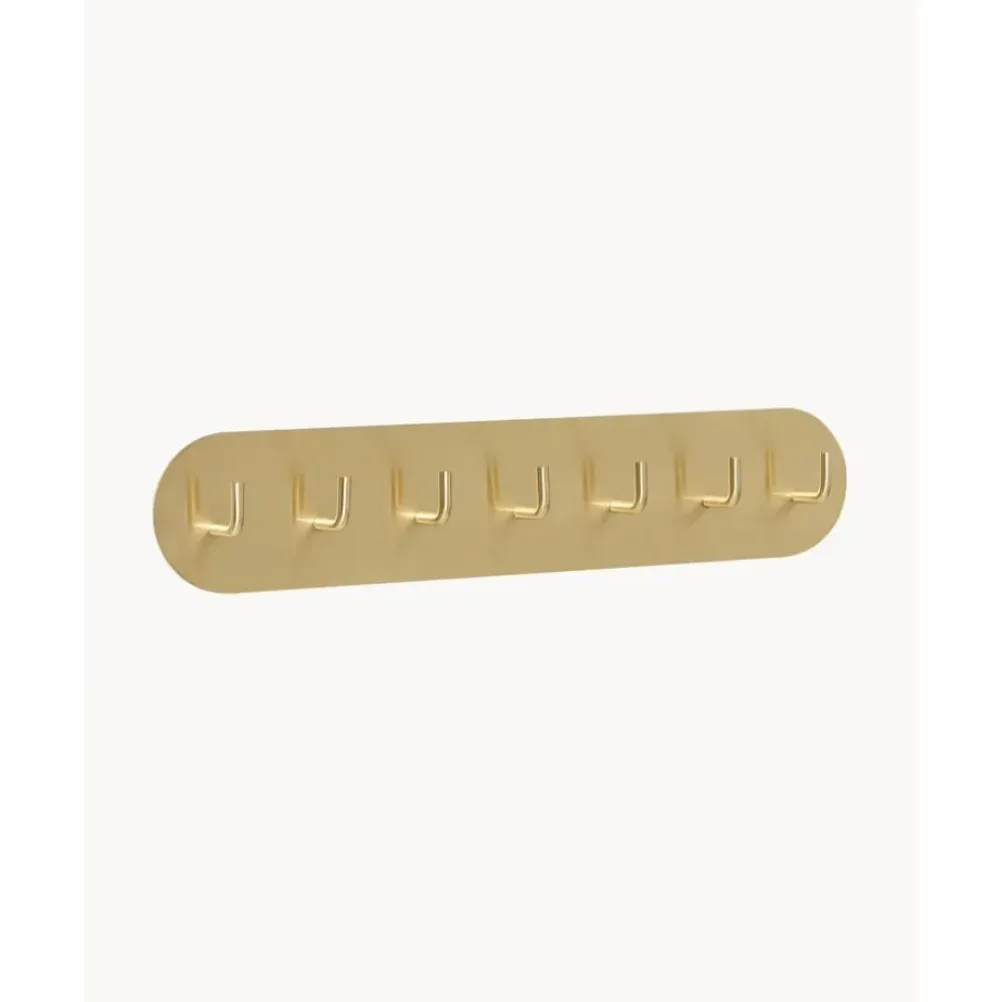 Sale Perchero De Pared De Metal Form, Con 7 Ganchos Percheros