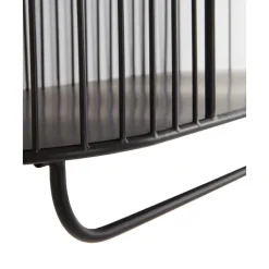 Fashion Perchero De Pared De Metal Con Estante London Percheros