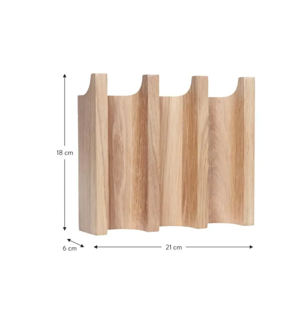 Discount Perchero De Pared De Roble Column Percheros