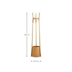 Clearance Perchero De Ratan Con Cesta Sio Percheros