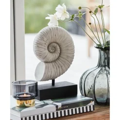 New Pieza Decorativa Artesanal Serafina Shell Figuras Decorativas
