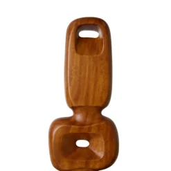 Clearance Pieza Decorativa Grande Artesanal De Madera De Teca Ornament Figuras Decorativas