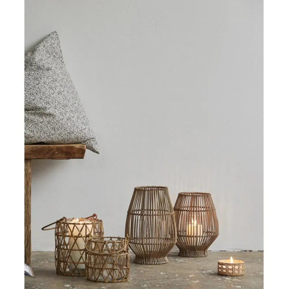 Outlet Portavelas De Madera Silba Farolillos