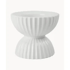 Fashion Portavelas De Porcelana Con Relieves Tura Farolillos