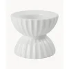New Portavelas De Porcelana Con Relieves Tura Portavelas