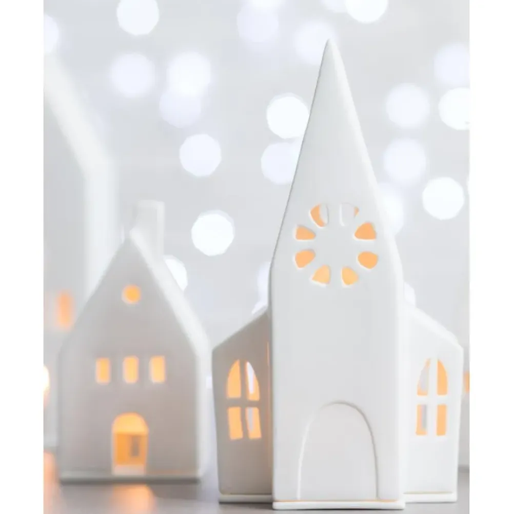 Hot Portavelas De Porcelana Living Portavelas