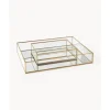 Online Set De Bandejas Decorativas Matthew, 2 Uds. Bandejas Decorativas