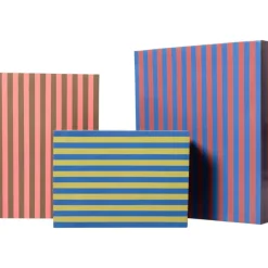 Discount Set De Cajas Artesanales Dusk, 3 Uds. Cajas De Almacenaje