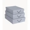 Discount Set De Cajas Bessie Ii, 3 Uds. Material De Oficina