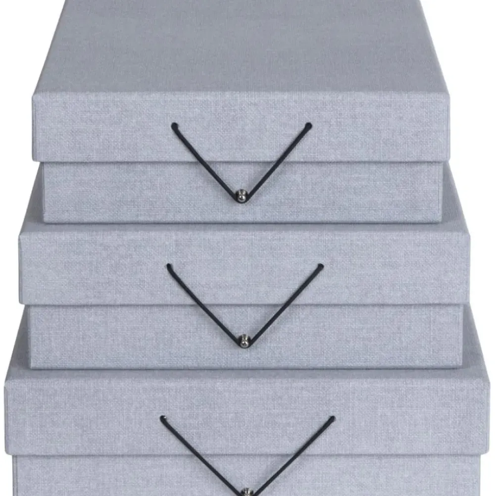 Discount Set De Cajas Bessie Ii, 3 Uds. Material De Oficina