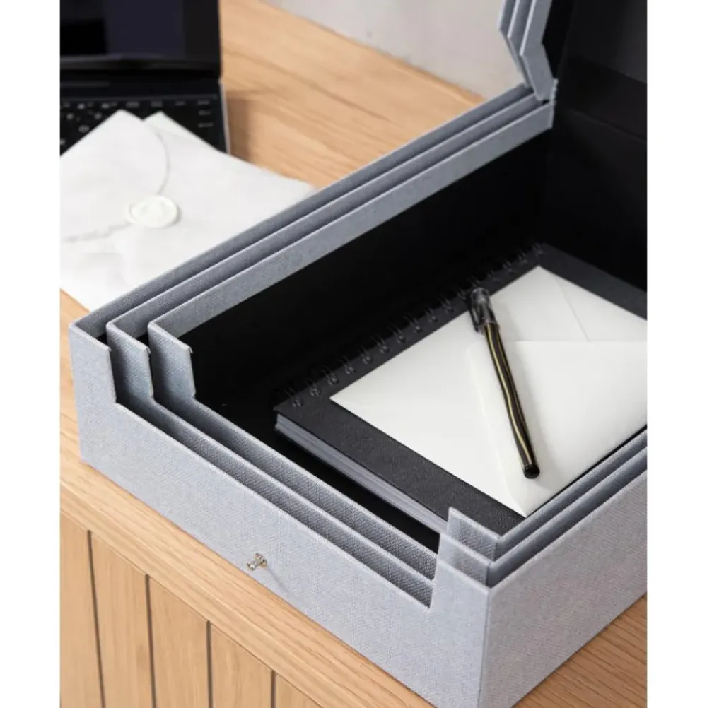 Discount Set De Cajas Bessie Ii, 3 Uds. Material De Oficina