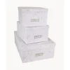 Online Set De Cajas Inge, 3 Pzas. Cajas De Almacenaje