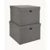 New Set De Cajas Tristan, 2 Pzas. Cajas De Almacenaje