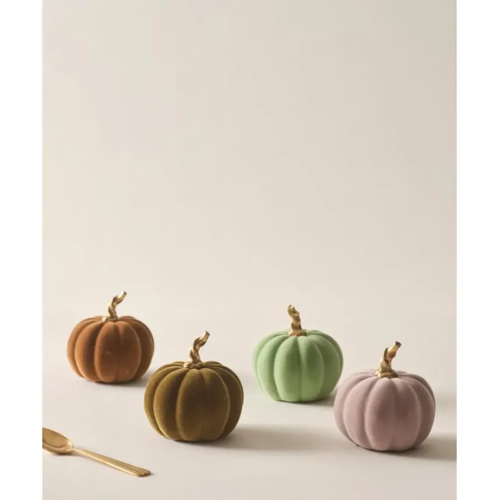 New Set De Calabazas Decorativas Mercy, 4 Pzas. Figuras Decorativas