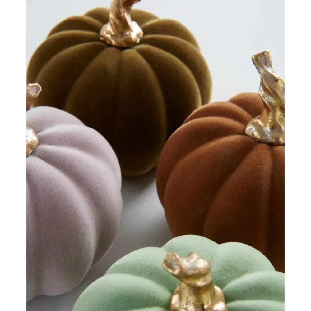 New Set De Calabazas Decorativas Mercy, 4 Pzas. Figuras Decorativas