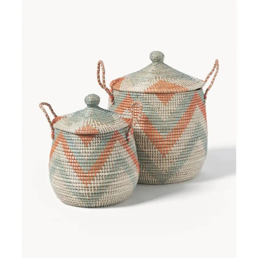 Sale Set De Cestas Con Tapadera Mija, 2 Uds. Cestas