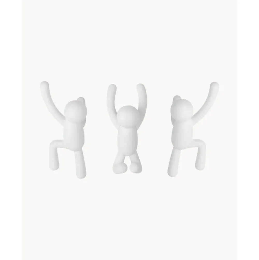 Online Set De Colgadores De Diseno Buddy, 3 Uds. Percheros