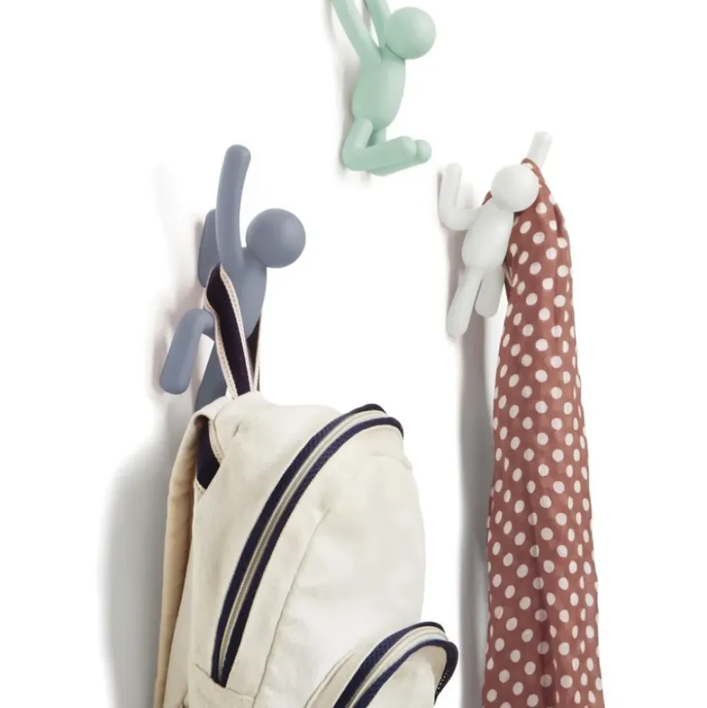 Outlet Set De Colgadores De Diseno Buddy, 3 Uds. Percheros