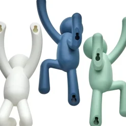 Outlet Set De Colgadores De Diseno Buddy, 3 Uds. Percheros