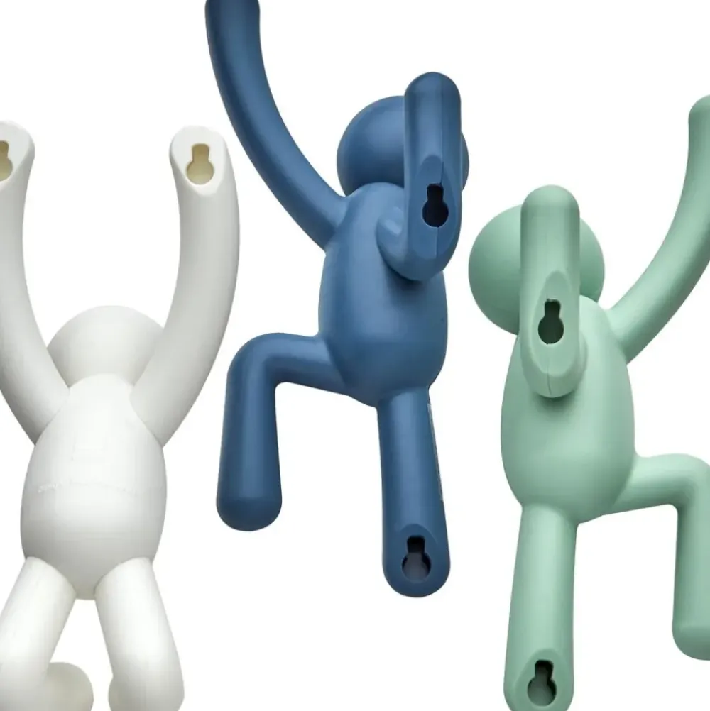 Outlet Set De Colgadores De Diseno Buddy, 3 Uds. Percheros