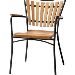 New Set De Comedor Para Exterior De Madera Teca Ellen, 5 Pzas. Muebles De Jardin