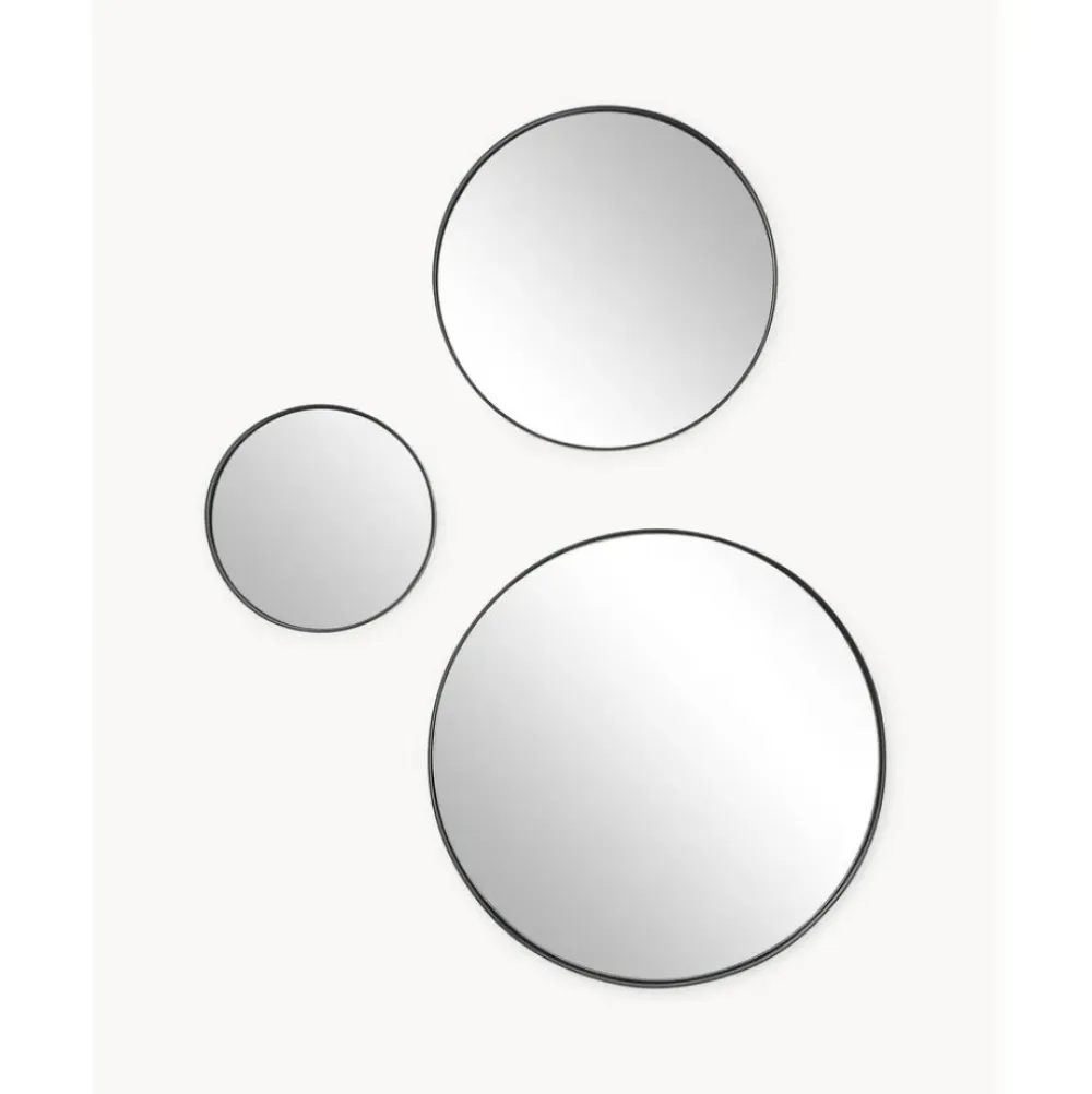 Hot Set De Espejos De Pared Redondos Lacie, 3 Uds. Espejos De Pared