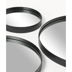Hot Set De Espejos De Pared Redondos Lacie, 3 Uds. Espejos De Pared