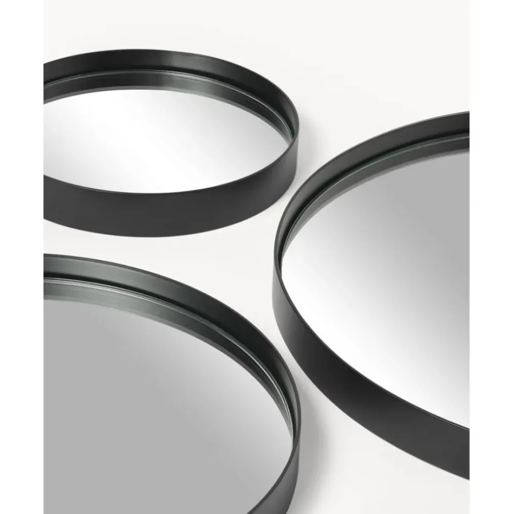Hot Set De Espejos De Pared Redondos Lacie, 3 Uds. Espejos De Pared