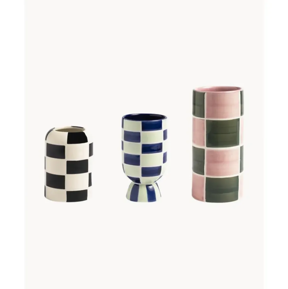 Outlet Set De Jarrones Carre, 3 Uds. Jarrones