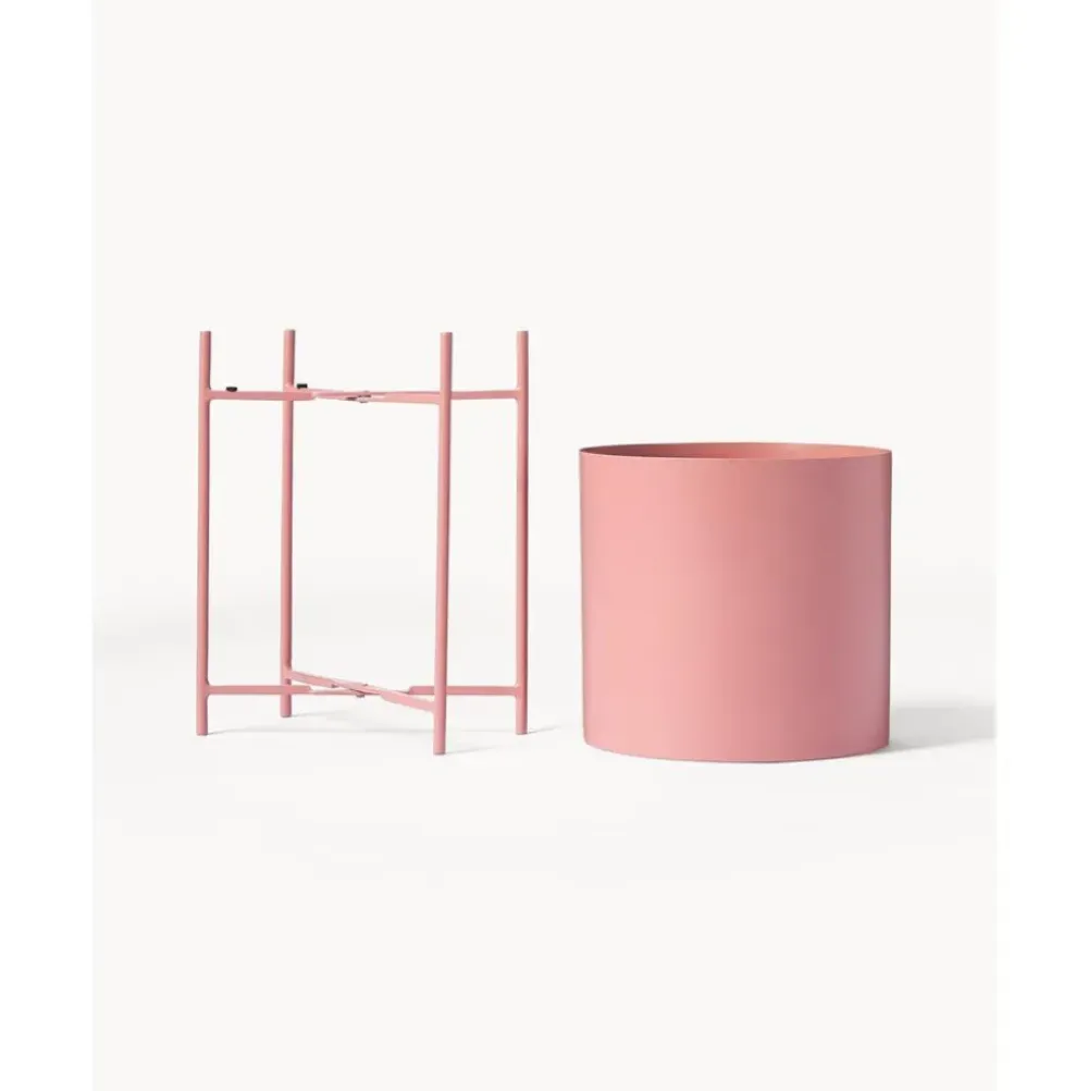 Sale Set De Maceteros De Metal Mina, 2 Uds. Maceteros