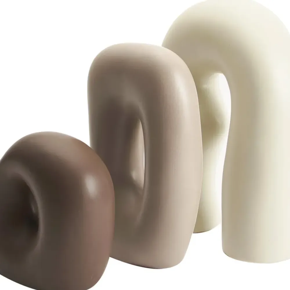 Online Set De Piezas Decorativas De Gres Alenda, 3 Uds. Figuras Decorativas