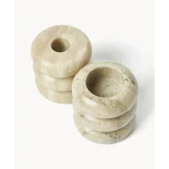 Best Set De Portavelas Y Candelabros 2En1 De Marmol Orta, 2 Uds. Portavelas