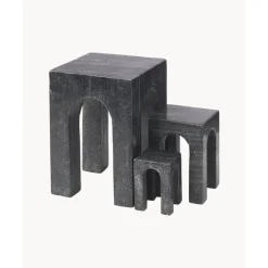 New Set De Sujetalibros De Marmol Arkis, 3 Uds. Sujetalibros