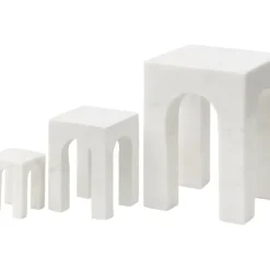 Fashion Set De Sujetalibros De Marmol Arkis, 3 Uds. Sujetalibros