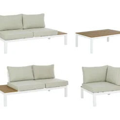 Clearance Set Lounge De Exterior Elias, 4 Pzas. Muebles De Jardin