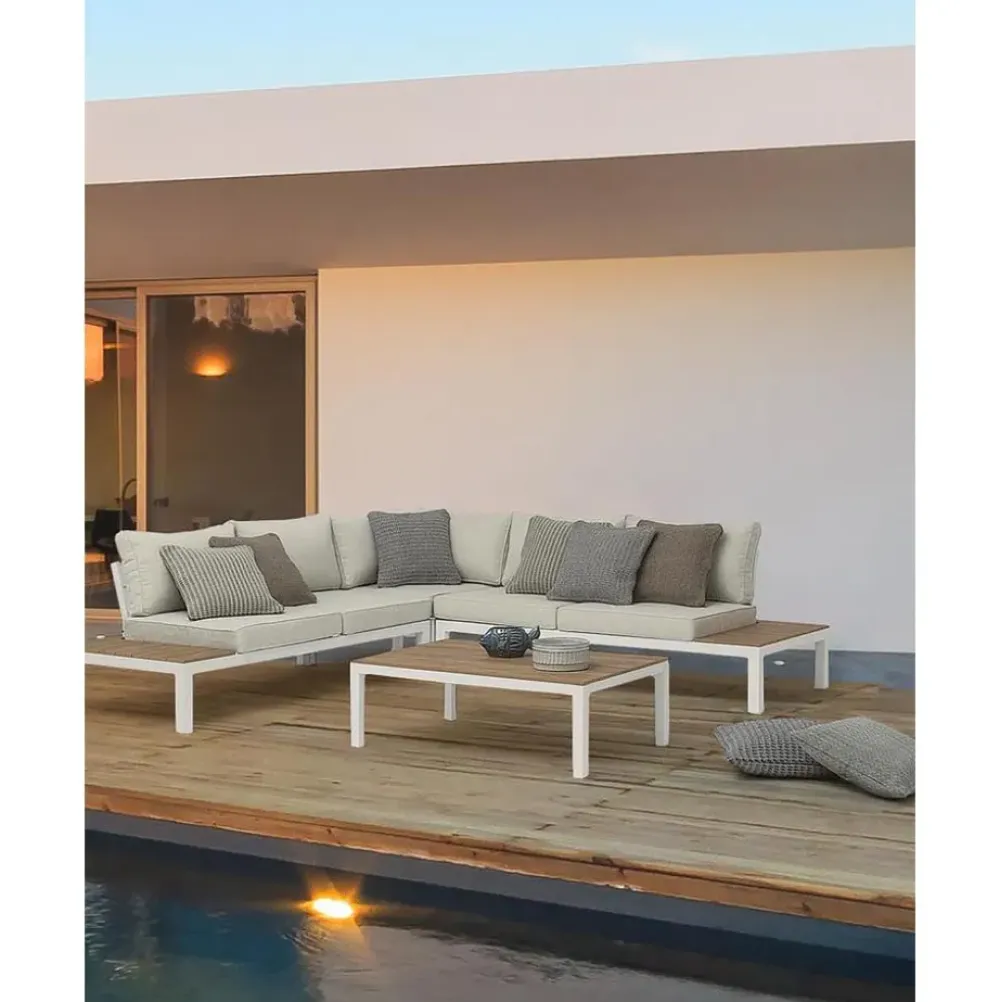 Clearance Set Lounge De Exterior Elias, 4 Pzas. Muebles De Jardin